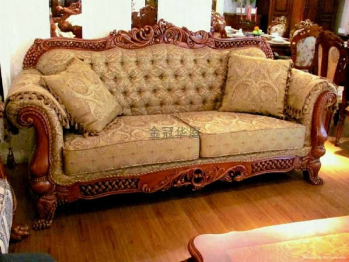 Carving sofa